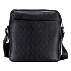 Umhängetasche Torino Black, Farbe: schwarz, Marke: Guess, EAN: 7626741087037, Abmessungen in cm: 22.5x22.5x6, Bild 3 von 6