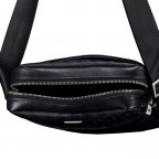 Umhängetasche Torino Black, Farbe: schwarz, Marke: Guess, EAN: 7626741087037, Abmessungen in cm: 22.5x22.5x6, Bild 6 von 6