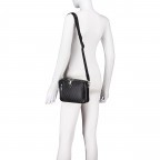 Handgelenktasche Tech Pouch Black, Farbe: schwarz, Marke: Guess, EAN: 7620837299618, Abmessungen in cm: 23x16x6, Bild 5 von 8