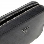 Umhängetasche 4G-Logo Black, Farbe: schwarz, Marke: Guess, EAN: 7620837300437, Abmessungen in cm: 22x14x5.5, Bild 7 von 7