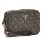 Umhängetasche 4G-Logo Brown Ochre, Farbe: braun, Marke: Guess, EAN: 7620837300444, Abmessungen in cm: 22x14x5.5, Bild 2 von 7