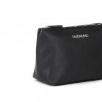 Kulturbeutel Brixton Soft Cosmetic Case L Nero, Farbe: schwarz, Marke: Valentino Bags, EAN: 8054942226778, Abmessungen in cm: 22x15.5x9.5, Bild 4 von 4