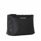 Kulturbeutel Brixton Soft Cosmetic Case L Nero, Farbe: schwarz, Marke: Valentino Bags, EAN: 8054942226778, Abmessungen in cm: 22x15.5x9.5, Bild 2 von 4