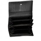 Geldbörse Luise 452 Schwarz, Farbe: schwarz, Marke: Flanigan, EAN: 4066727006172, Abmessungen in cm: 16x9x3.2, Bild 4 von 4