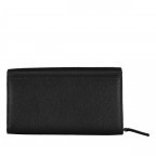 Geldbörse Luise 452 Schwarz, Farbe: schwarz, Marke: Flanigan, EAN: 4066727006172, Abmessungen in cm: 16x9x3.2, Bild 3 von 4