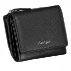 Geldbörse Luise 454 mit RFID-Schutz Schwarz, Farbe: schwarz, Marke: Flanigan, EAN: 4066727006196, Abmessungen in cm: 11x8.5x4, Bild 2 von 5