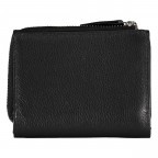 Geldbörse Luise 454 mit RFID-Schutz Schwarz, Farbe: schwarz, Marke: Flanigan, EAN: 4066727006196, Abmessungen in cm: 11x8.5x4, Bild 3 von 5