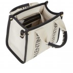 Handtasche Candle Naturale Nero, Farbe: beige, Marke: Valentino Bags, EAN: 8054942642509, Abmessungen in cm: 20.5x19x8, Bild 7 von 7