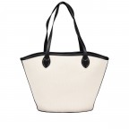 Shopper Covent S mit herausnehmbarer Tasche Naturale Nero, Farbe: schwarz, Marke: Valentino Bags, EAN: 8054942681140, Abmessungen in cm: 26.5x29.5x12, Bild 3 von 6