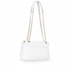 Umhängetasche Ocarina Bianco, Farbe: weiß, Marke: Valentino Bags, EAN: 8054942444257, Abmessungen in cm: 26x18x9, Bild 3 von 7