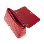 Umhängetasche Ocarina Rosso, Farbe: rot/weinrot, Marke: Valentino Bags, EAN: 8054942227553, Abmessungen in cm: 26x18x9, Bild 7 von 7