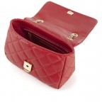 Umhängetasche Ocarina Rosso, Farbe: rot/weinrot, Marke: Valentino Bags, EAN: 8054942227621, Abmessungen in cm: 20x15x7, Bild 8 von 8