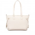 Shopper Samba Relove Recycle Ecru, Farbe: beige, Marke: Valentino Bags, EAN: 8054942650917, Abmessungen in cm: 35x27x10, Bild 3 von 7