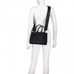Handtasche Samba Relove Recycle Nero, Farbe: schwarz, Marke: Valentino Bags, EAN: 8054942650924, Abmessungen in cm: 25x19.5x13, Bild 6 von 7