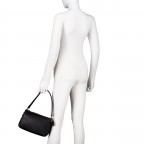 Umhängetasche Samba Relove Recycle SCHWARZ/Nero, Farbe: schwarz, Marke: Valentino Bags, EAN: 8054942651082, Abmessungen in cm: 24.5x15x10, Bild 4 von 8