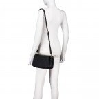 Umhängetasche Samba Relove Recycle SCHWARZ/Nero, Farbe: schwarz, Marke: Valentino Bags, EAN: 8054942651082, Abmessungen in cm: 24.5x15x10, Bild 6 von 8