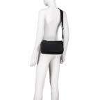 Umhängetasche Samba Relove Recycle SCHWARZ/Nero, Farbe: schwarz, Marke: Valentino Bags, EAN: 8054942651082, Abmessungen in cm: 24.5x15x10, Bild 7 von 8