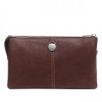Umhängetasche / Clutch Cormorano Silja Coffee, Farbe: braun, Marke: Adax, EAN: 5705483239651, Abmessungen in cm: 23x14x3, Bild 3 von 5