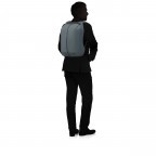 Rucksack Securipak 2.0 Backpack 15.6 Zoll Dusty Blue, Farbe: blau/petrol, Marke: Samsonite, EAN: 5400520315915, Abmessungen in cm: 30x44.5x18, Bild 6 von 10