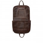 Kleidersack Josh Brown, Farbe: braun, Marke: The Chesterfield Brand, EAN: 8719241112091, Abmessungen in cm: 61x45x12, Bild 8 von 8