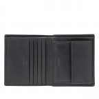 Geldbörse Loreto Daphnis SV6 Black, Farbe: schwarz, Marke: Joop!, EAN: 4053533733293, Abmessungen in cm: 9.5x10.5x2, Bild 3 von 4