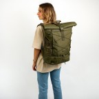 Rucksack Eco Series Allen Large Travel erweiterbar Oliv, Farbe: grün/oliv, Marke: Johnny Urban, EAN: 4260759421136, Abmessungen in cm: 31x50x18, Bild 6 von 17