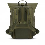 Rucksack Eco Series Allen Large Travel erweiterbar Oliv, Farbe: grün/oliv, Marke: Johnny Urban, EAN: 4260759421136, Abmessungen in cm: 31x50x18, Bild 4 von 17