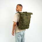 Rucksack Eco Series Allen Large Travel erweiterbar Oliv, Farbe: grün/oliv, Marke: Johnny Urban, EAN: 4260759421136, Abmessungen in cm: 31x50x18, Bild 7 von 17