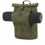 Rucksack Eco Series Allen Large Travel erweiterbar Oliv, Farbe: grün/oliv, Marke: Johnny Urban, EAN: 4260759421136, Abmessungen in cm: 31x50x18, Bild 2 von 17