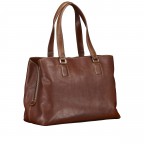 Shopper Cormorano Fanny Coffee, Farbe: braun, Marke: Adax, EAN: 5705483239675, Abmessungen in cm: 35x24x15, Bild 2 von 7