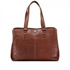 Shopper Cormorano Fanny Coffee, Farbe: braun, Marke: Adax, EAN: 5705483239675, Abmessungen in cm: 35x24x15, Bild 3 von 7