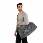 Reisetasche / Rucksack Eco Series Shawn Medium Dunkelgrau, Farbe: grau, Marke: Johnny Urban, EAN: 4260641589777, Abmessungen in cm: 50x27.5x28, Bild 5 von 10