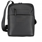 Umhängetasche Urban Eco Leather Shoulder Bag S RL Black, Farbe: schwarz, Marke: Porsche Design, EAN: 4056487052359, Abmessungen in cm: 21x26x7, Bild 1 von 5