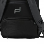 Rucksack Urban Eco Leather Backpack M2 mit Laptopfach 15 Zoll Black, Farbe: schwarz, Marke: Porsche Design, EAN: 4056487052298, Abmessungen in cm: 33x43x17, Bild 11 von 12
