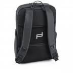 Rucksack Urban Eco Leather Backpack M2 mit Laptopfach 15 Zoll Black, Farbe: schwarz, Marke: Porsche Design, EAN: 4056487052298, Abmessungen in cm: 33x43x17, Bild 4 von 12
