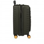 Handgepäck-Trolley B|Y by Brics Ulisse mit Frontfach 55 cm Oliv, Farbe: grün/oliv, Marke: Brics, EAN: 8016623959221, Abmessungen in cm: 37x55x24, Bild 4 von 12