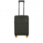 Handgepäck-Trolley B|Y by Brics Ulisse mit Frontfach 55 cm Oliv, Farbe: grün/oliv, Marke: Brics, EAN: 8016623959221, Abmessungen in cm: 37x55x24, Bild 7 von 12