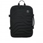 Rucksack / Reisetasche B|Y by Brics Two Way Underseater erweiterbar im Volumen Nero, Farbe: schwarz, Marke: Brics, EAN: 8016623967837, Abmessungen in cm: 30x42x14, Bild 1 von 8