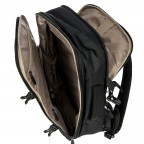Rucksack / Reisetasche B|Y by Brics Two Way Underseater erweiterbar im Volumen Nero, Farbe: schwarz, Marke: Brics, EAN: 8016623967837, Abmessungen in cm: 30x42x14, Bild 7 von 8