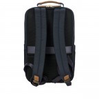 Rucksack X-BAG & X-Travel Underseat Backpack Ocean Blue, Farbe: blau/petrol, Marke: Brics, EAN: 8016623969367, Abmessungen in cm: 26x39x19, Bild 5 von 9