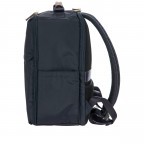 Rucksack X-BAG & X-Travel Underseat Backpack Ocean Blue, Farbe: blau/petrol, Marke: Brics, EAN: 8016623969367, Abmessungen in cm: 26x39x19, Bild 4 von 9