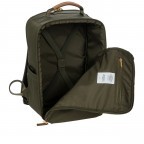Rucksack X-BAG & X-Travel Underseat Backpack Oliva, Farbe: grün/oliv, Marke: Brics, EAN: 8016623969374, Abmessungen in cm: 26x39x19, Bild 7 von 9
