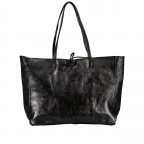 Shopper Laminato Schwarz, Farbe: schwarz, Marke: Hausfelder Manufaktur, EAN: 4065646024601, Abmessungen in cm: 36.5x30.5x12.5, Bild 1 von 5