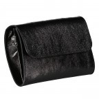 Umhängetasche Laminato Schwarz, Farbe: schwarz, Marke: Hausfelder Manufaktur, EAN: 4065646024625, Abmessungen in cm: 23x14.5x5, Bild 2 von 6