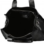 Handtasche Laminato Schwarz, Farbe: schwarz, Marke: Hausfelder Manufaktur, EAN: 4065646024663, Abmessungen in cm: 32.5x24.5x14, Bild 7 von 7