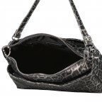 Umhängetasche Leoprint Grau, Farbe: grau, Marke: Hausfelder Manufaktur, EAN: 4065646024670, Abmessungen in cm: 26.5x17x11, Bild 8 von 8