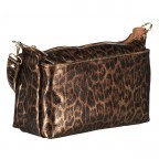 Umhängetasche Leoprint Braun, Farbe: braun, Marke: Hausfelder Manufaktur, EAN: 4065646024687, Abmessungen in cm: 26.5x17x11, Bild 2 von 8