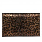 Umhängetasche Leoprint Braun, Farbe: braun, Marke: Hausfelder Manufaktur, EAN: 4065646024731, Abmessungen in cm: 23x15x4.5, Bild 3 von 6