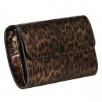 Umhängetasche Leoprint Braun, Farbe: braun, Marke: Hausfelder Manufaktur, EAN: 4065646024731, Abmessungen in cm: 23x15x4.5, Bild 2 von 6