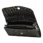 Umhängetasche Leoprint Grau, Farbe: grau, Marke: Hausfelder Manufaktur, EAN: 4065646024748, Abmessungen in cm: 23x15x4.5, Bild 6 von 6